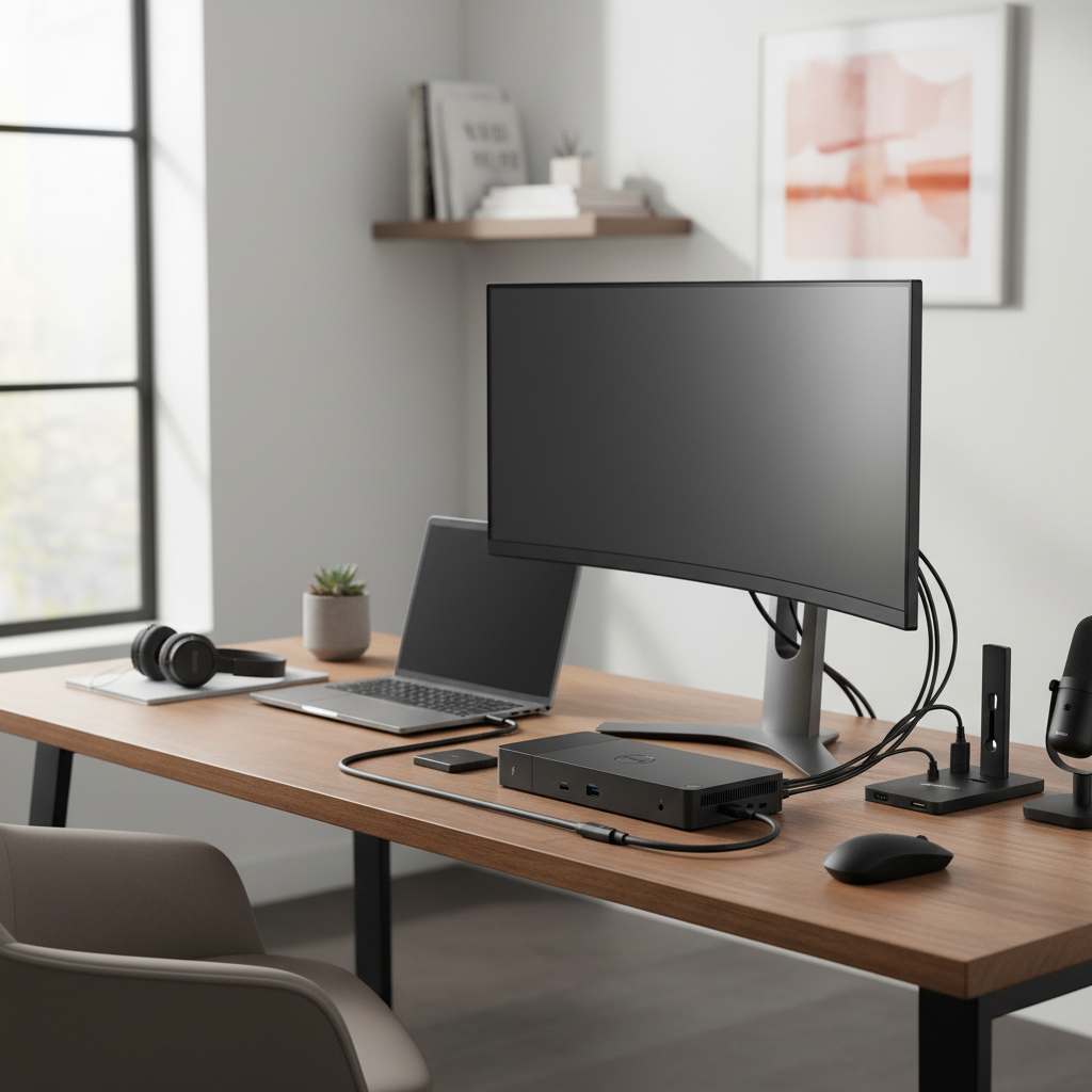 Dell WD19TBS Thunderbolt 3 Dock with 180W Power Delivery