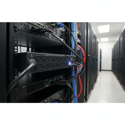 APC Switched 2U Rack PDU 30A 208V with 16 C13 Outlets AP7911B