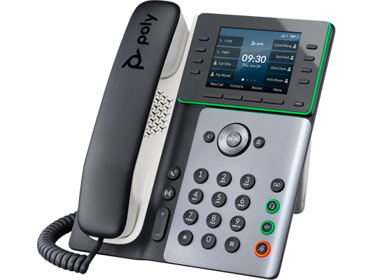 Poly Edge E320 IP Desk Phone 3.5-Inch Color with Bluetooth 2200-87000-025