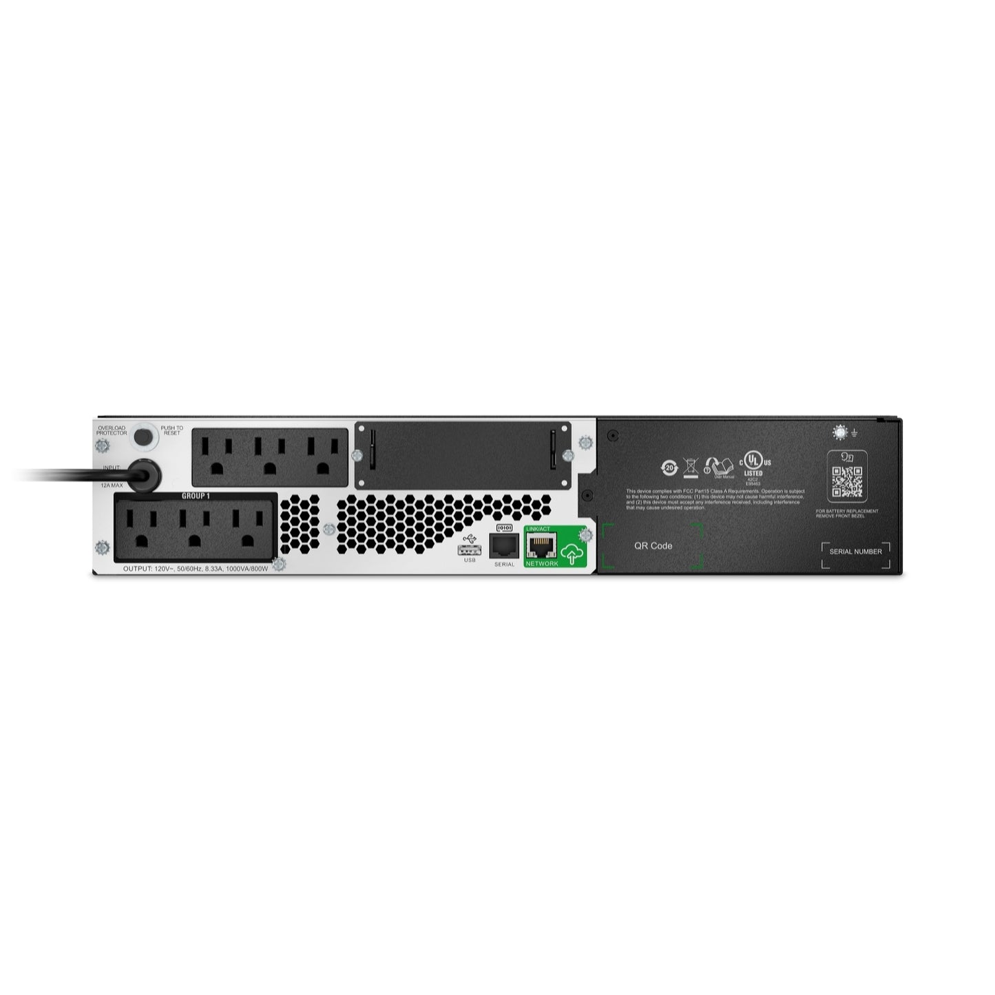APC Smart-UPS Li-Ion 1000 VA RM 120V with SmartConnect SMTL1000RM2UC