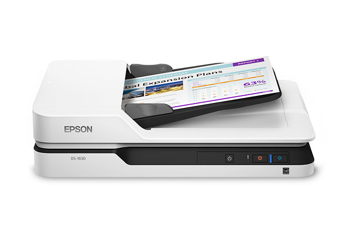 爱普生 DS-1630 平板扫描仪 1200 DPI 25 PPM B11B239201