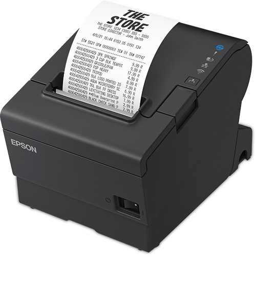 爱普生 OmniLink TM-T88VII 热敏收据打印机 黑色 C31CJ57022