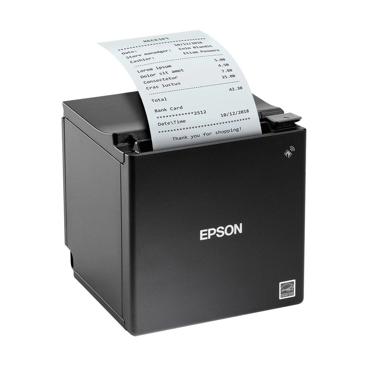 Epson OmniLink TM-m30II Compact Thermal Receipt Printer 250 mm/sec USB, Ethernet and Wi-Fi C31CJ27A9981