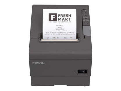 Epson TM-T88V 热敏票据打印机 300毫米/秒 深灰色 C31CA85656