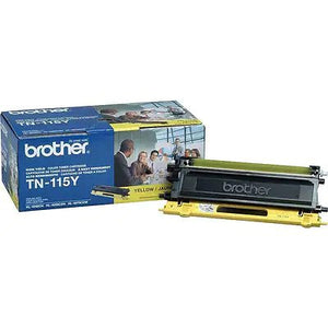 New, Pre-Owned - Brother TN-115 Yellow High Yield Toner Cartridge (TN115Y)