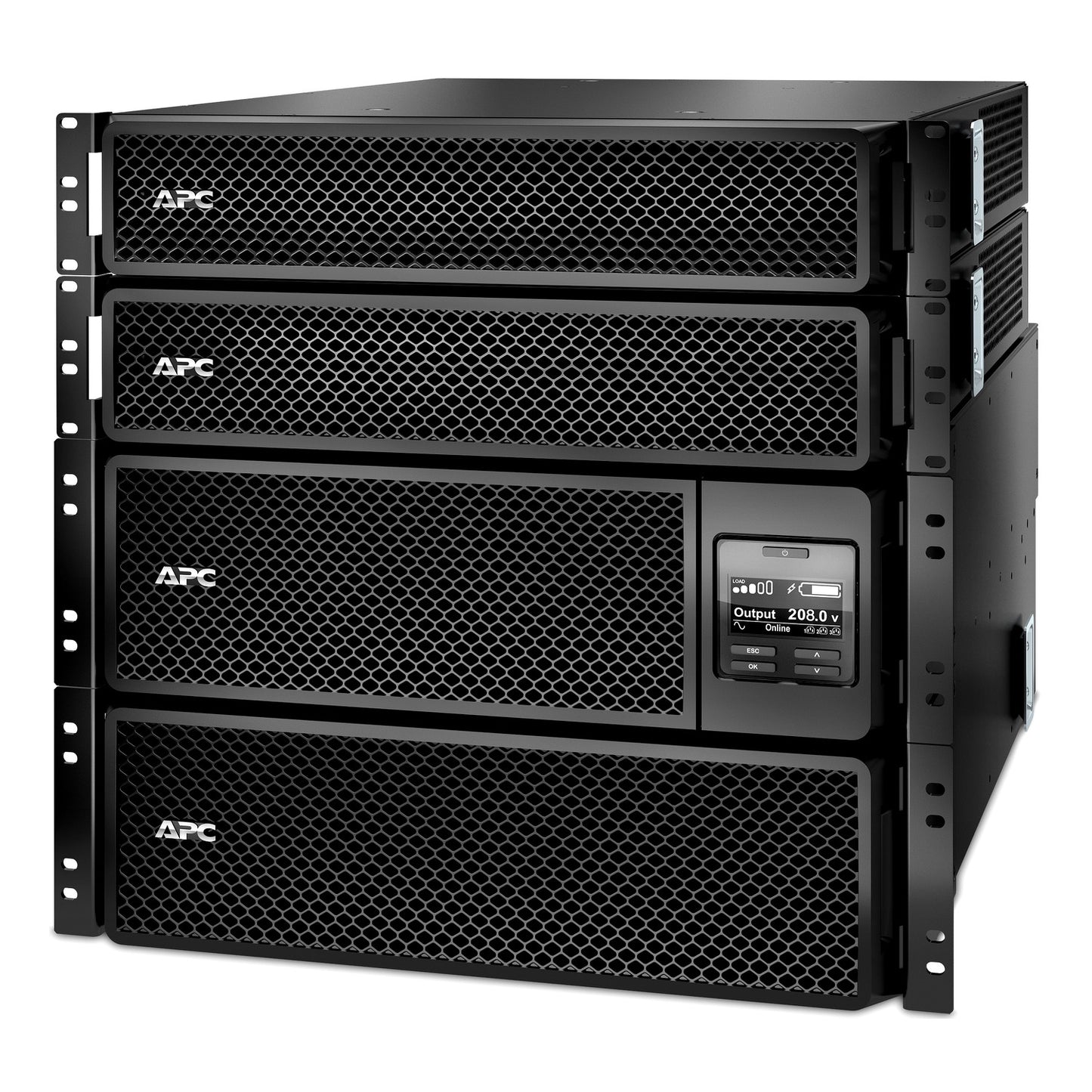 APC SMART-UPS SRT 10000VA RM 208V W/(2X)5KSDTF SRT10KRMXLT-5KTF2