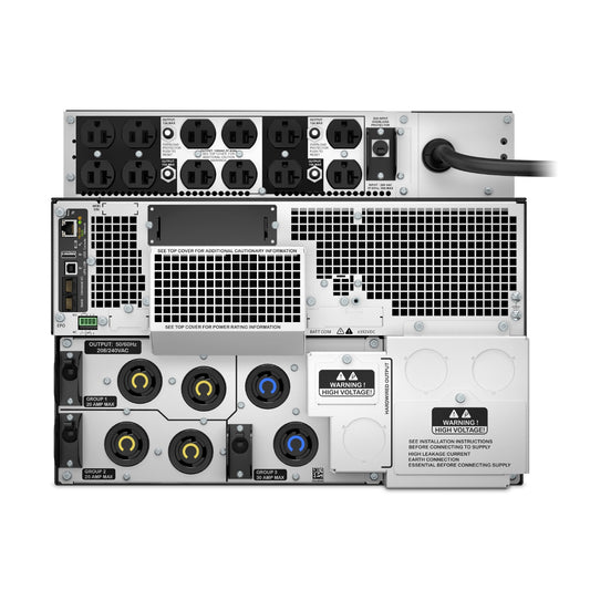 APC Smart-UPS SRT 8000VA Rackmount 208V Power Supply with Network Management Card SRT8KRMXLT-5KTF