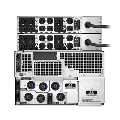 APC Smart-UPS SRT 10000VA Rackmount 208V Double-Conversion Power Backup SRT10KRMXLT-5KTF2