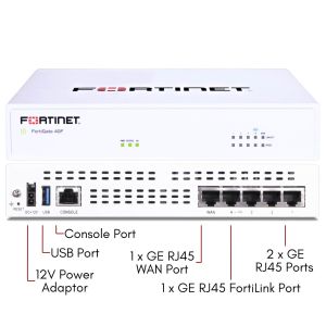 Fortinet FortiGate 40F Firewall 5 Gbps NGFW Secure SD-WAN FG-40F-BDL-950-12 — view 6