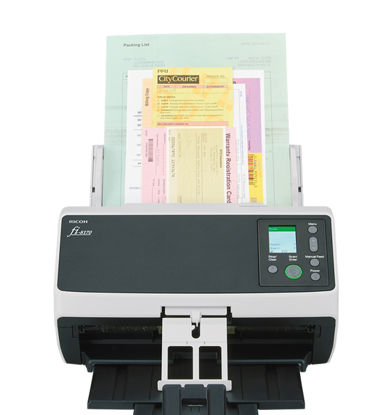 富士通理光fi-8170 ADF文档扫描仪 70ppm PA03810-B055