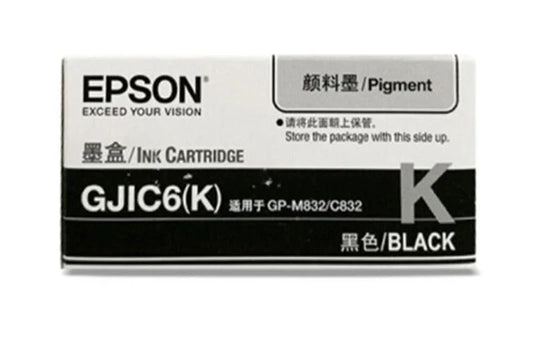 New, Pre-Owned - Epson GJIC6 Black Ink Cartridge