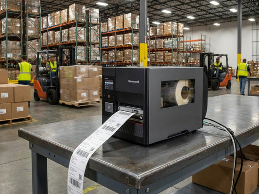Honeywell PD45 Industrial Barcode Printer 203 dpi Dual Mode PD4500C0010000200 — view 3