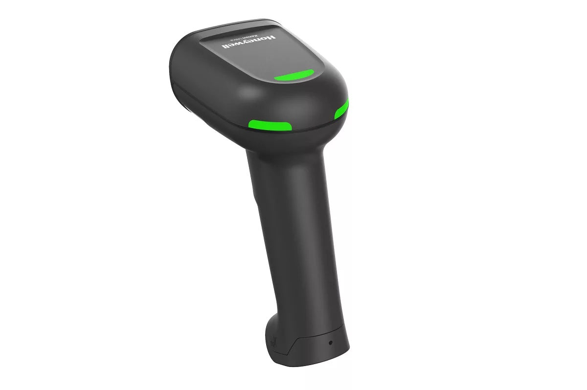 Honeywell Xenon Ultra 1960g — angled studio view of the scanner