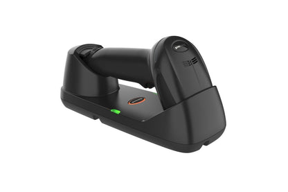 Honeywell Xenon XP 1952g — cordless scanner and base, side view