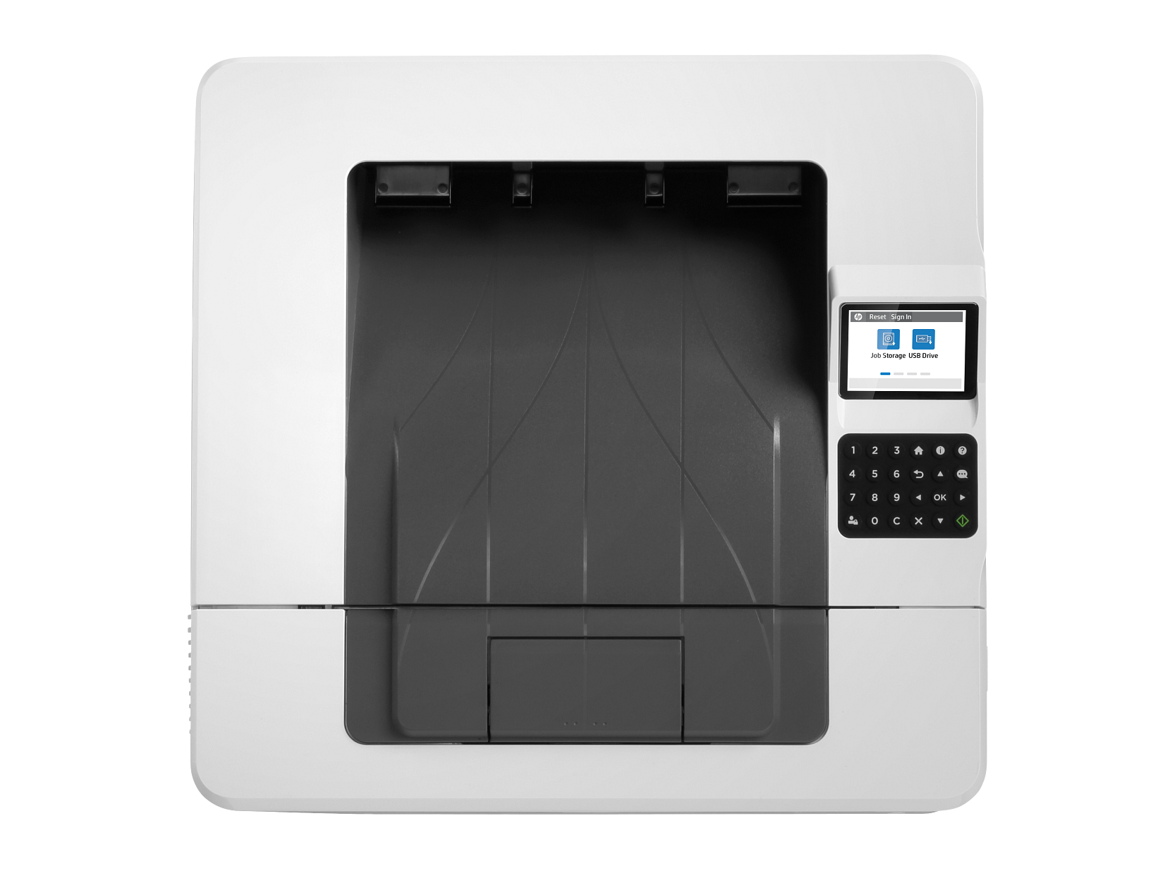HP LaserJet Enterprise M406dn 42ppm Monochrome Printer 3PZ15A#BGJ — view 3