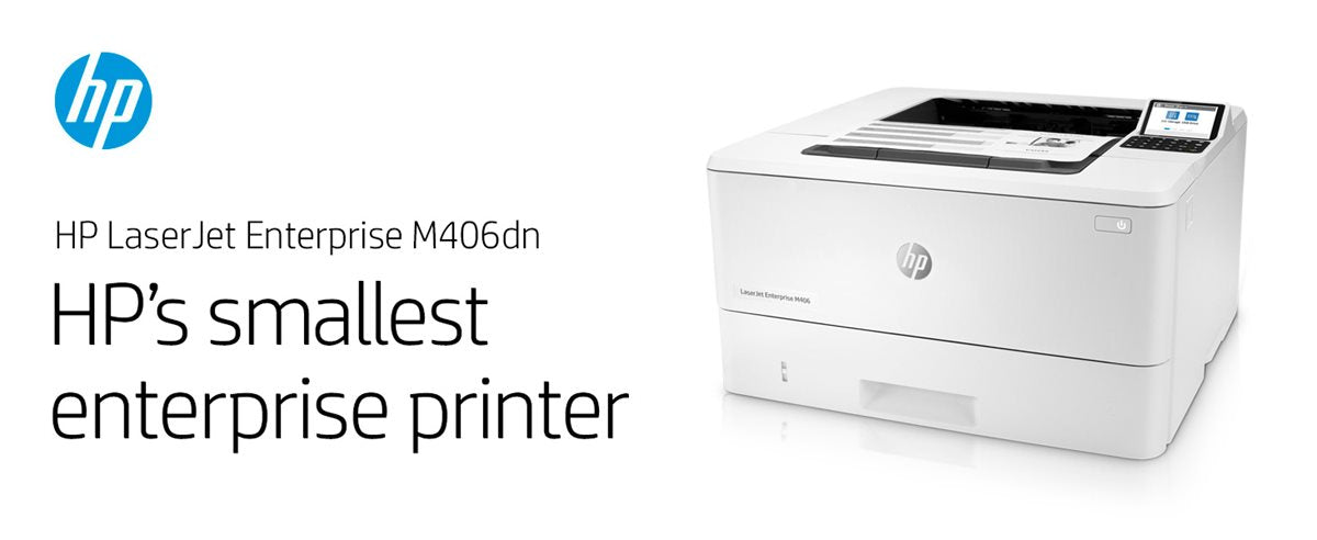 HP LaserJet Enterprise M406dn 42ppm Monochrome Printer 3PZ15A#BGJ — view 6