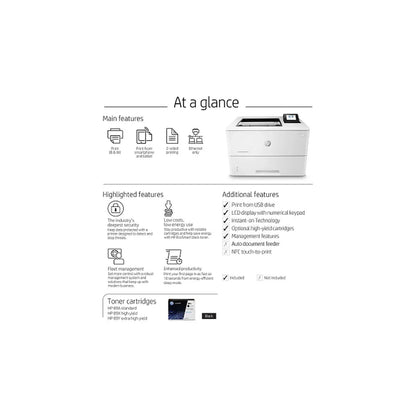 HP LaserJet Enterprise M507dn 45 PPM Monochrome Printer 1PV87A#BGJ — view 13