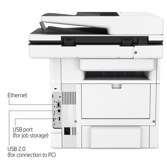HP LaserJet Enterprise MFP M528dn 45 ppm Monochrome Printer 1PV64A#BGJ — view 4