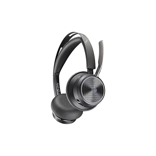 Poly Voyager Focus 2 UC Wireless Stereo Headset with Stand 77Y87AA