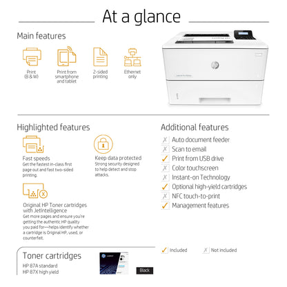 HP Pro M501dn 1.5 GHz Fast Network Printer J8H61A#BGJ — view 10
