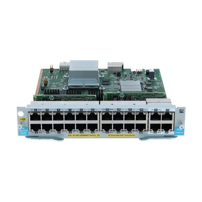 Aruba 20-Port PoE+ Gigabit Expansion Module with 4 SFP+ 10GbE J9990A