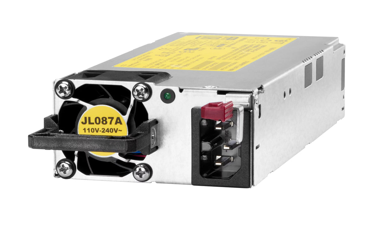 HPE Aruba Networking X372 54VDC 1050W hot-plug power supply for 2930M and 3810M switches