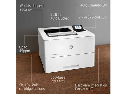 HP LaserJet Enterprise M507dn 45 PPM Monochrome Printer 1PV87A#BGJ
