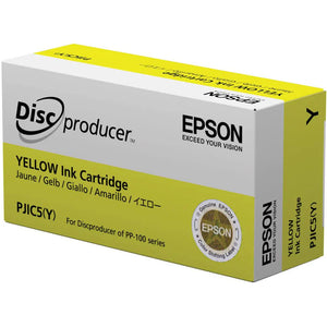 New, Pre-Owned - Epson PJIC5-Y High-Yield Yellow Ink Cartridge