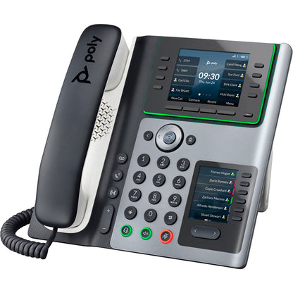 Poly Edge E450 VoIP 桌面电话 3.5 英寸彩色显示屏 82M90AA