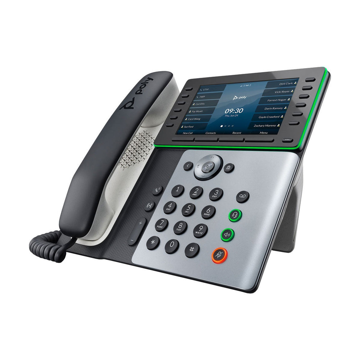 Poly Edge E550 Executive VoIP Phone 5'' Color Display 82M91AA — view 3