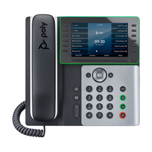 Poly Edge E550 Executive VoIP Phone 5'' Color Display 82M91AA
