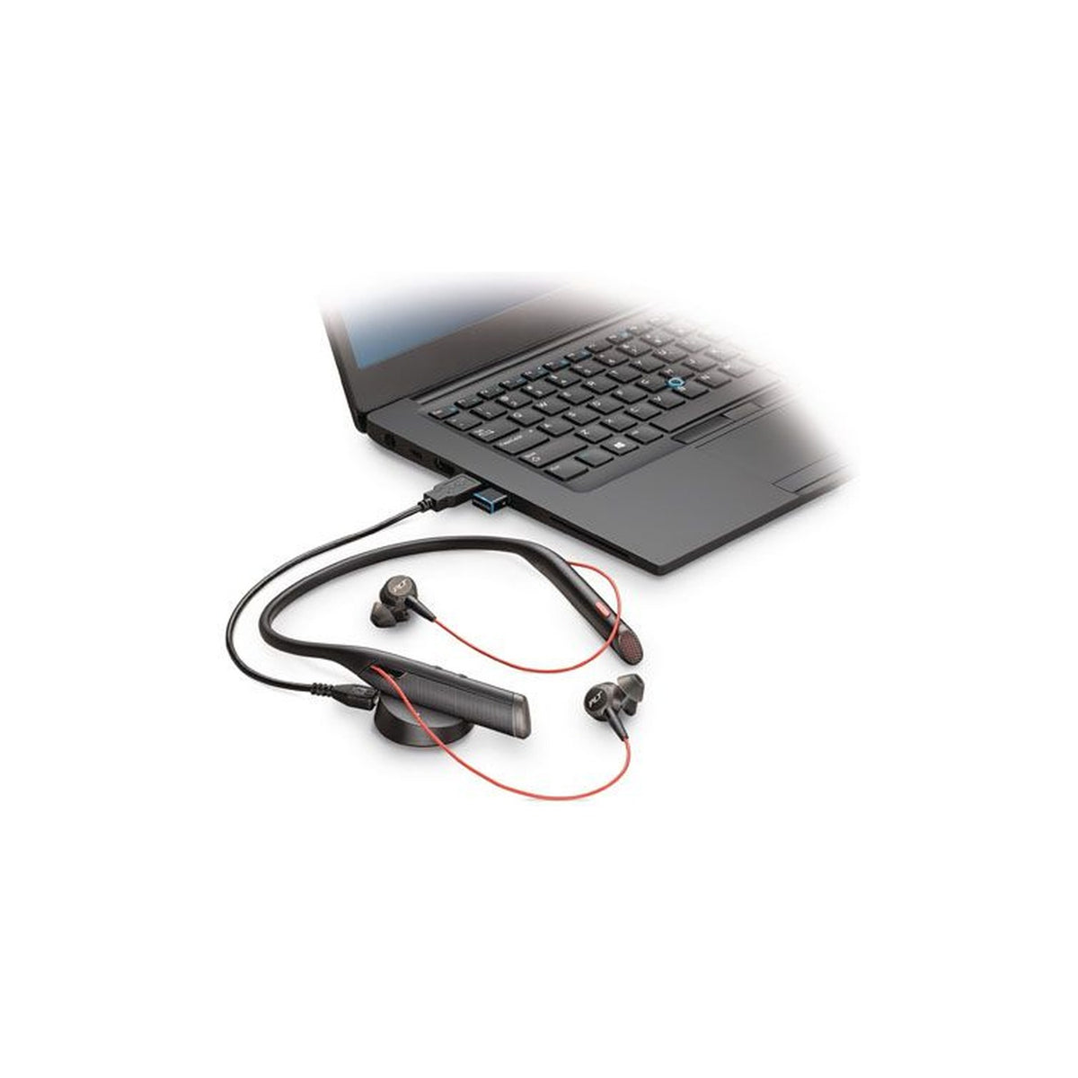 Poly Neckband Bluetooth Headset Voyager 6200 UC Black Enhanced Audio 208748-101 — view 3