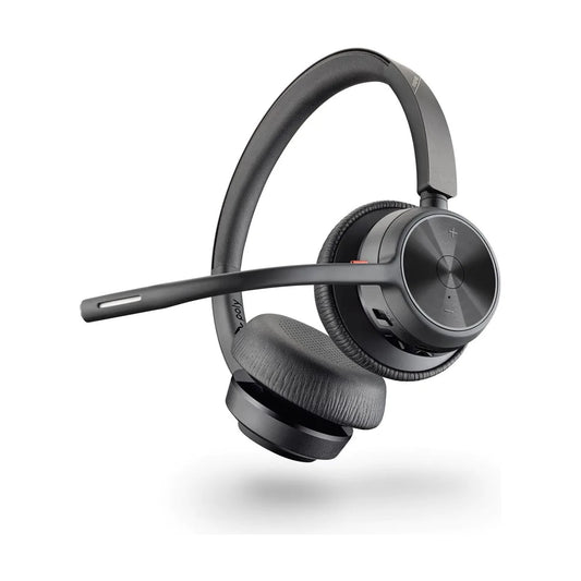 Poly Voyager 4320 UC Wireless Bluetooth Stereo Headset Microsoft Teams USB-A BT700 Dongle 218475-02