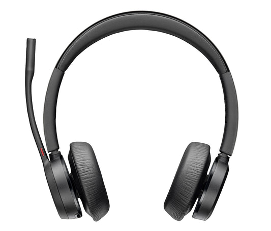 缤特力 Voyager Focus 2 UC 贴耳式立体声耳机 降噪 76U46AA