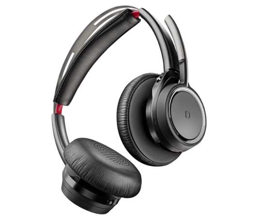缤特力 Voyager Focus 2 UC 贴耳式立体声耳机 降噪 76U46AA