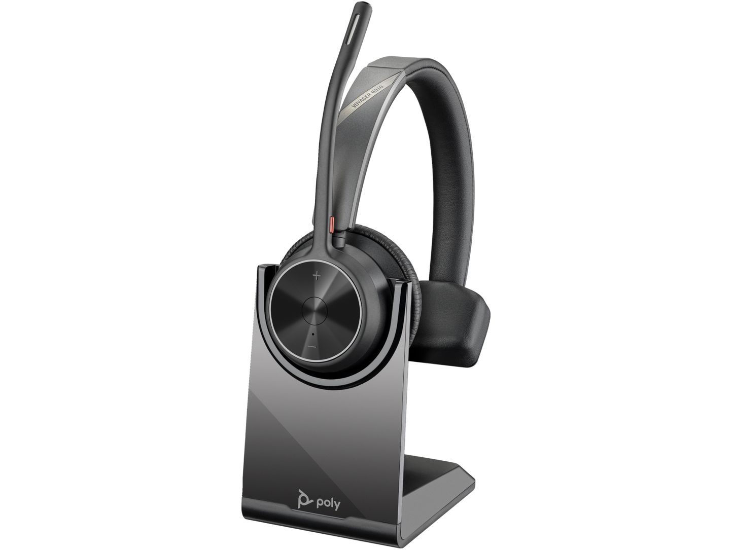 Auriculares estéreo Poly Voyager Focus 2 UC con base de carga 77Y86AA
