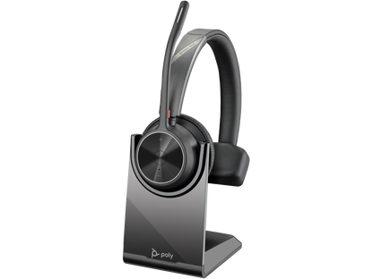 Auriculares estéreo Poly Voyager Focus 2 UC con base de carga 77Y86AA
