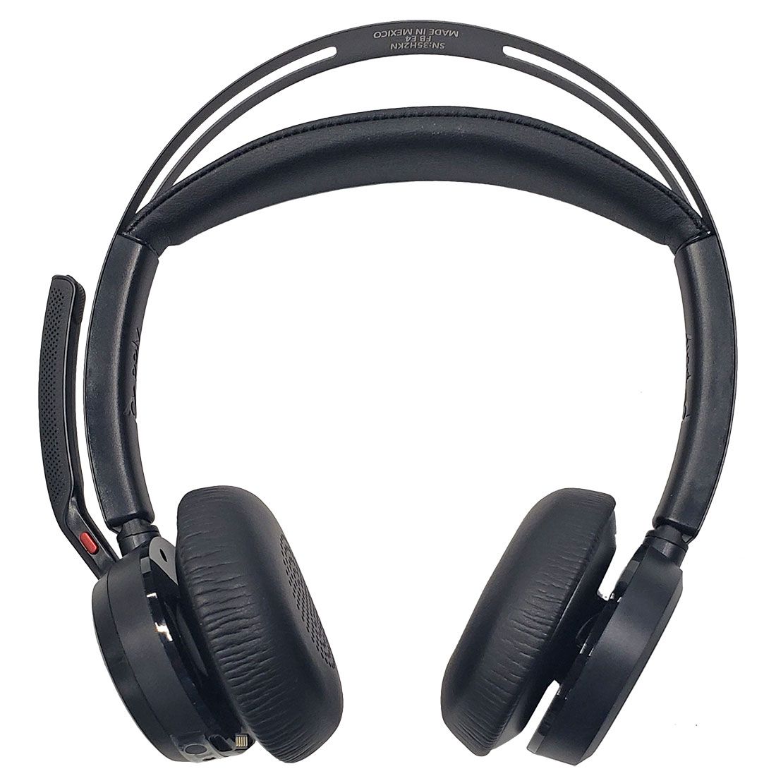 Auriculares estéreo inalámbricos Poly Voyager Focus 2 UC con adaptador USB-A 213727-01
