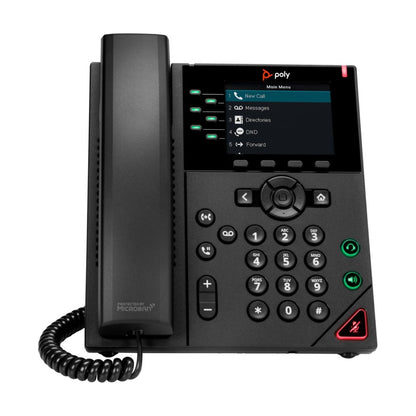 Poly VVX 350 IP Desk Phone with HD Voice and Dual Ethernet 2200-48830-025 — view 3