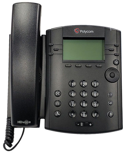 Polycom VVX 311 适用于 Skype Business 的 6 线 IP 电话 黑色 2200-48350-019