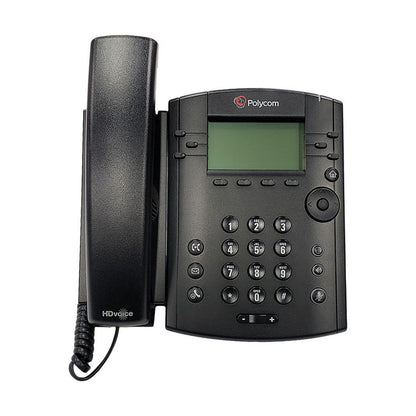 Polycom VVX 311 VoIP Desk Phone 6 Lines with Power Adapter 2200‑48350‑001