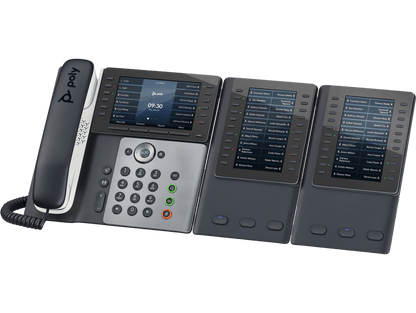 Poly Edge E550 Executive VoIP Phone 5'' Color Display 82M91AA