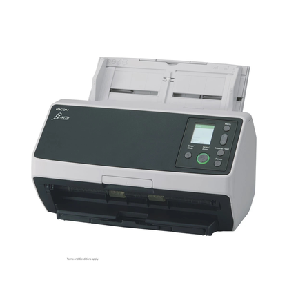 Ricoh fi-8170 colour duplex document scanner, front three-quarter view