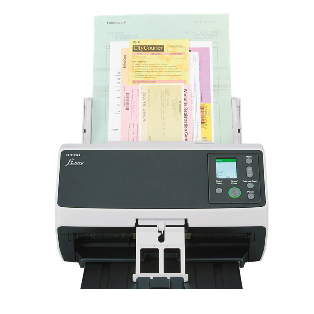 Ricoh fi-8170 Duplex Color Document Scanner 70 ppm PA03810-B055-BDL2