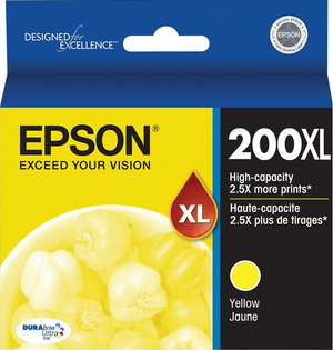 New, Pre-Owned - Epson 200XL Yellow Ink Cartridge