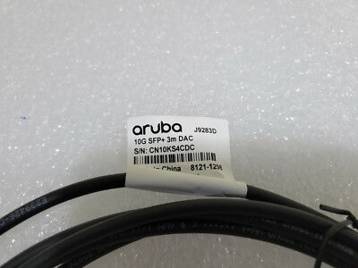 HPE 10G SFP+ to SFP+ 3m DAC Cable J9283D