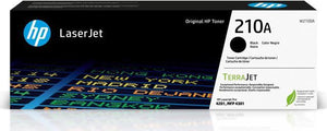New, Pre-Owned - HP 210A Black LaserJet Toner Cartridge, W2100A