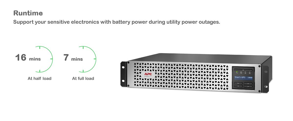 APC Smart-UPS Lithium-ion 1000VA RM 120V with AP9641 SMTL1000RM2UCNC