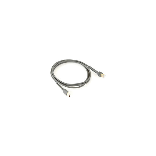 Zebra 7 Feet Shielded USB Cable for Enhanced Data Transfer CBA-U21-S07ZBR — view 2