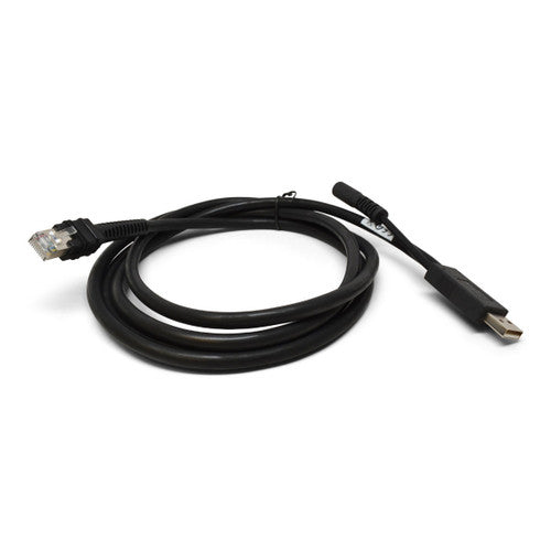 斑马 7 英尺屏蔽 USB 线缆 适用于条形码扫描器 CBA-U42-S07PAR
